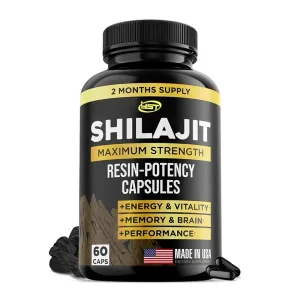 Shilajit Resin in Xilaizhi Capsules Enhances Strength