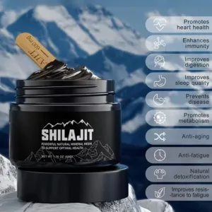 50GM Pure Himalayan Shilajit Organic Resin