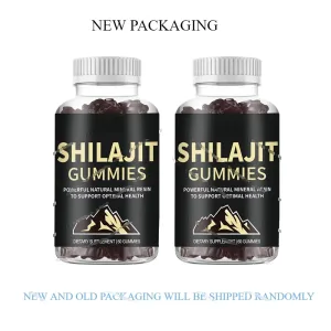 Shilajit Gummies with Ashwagandha. 60 - Count.