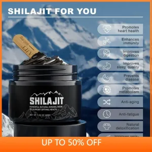 Himalayan Shilajit 50GM Organic Soft Resin